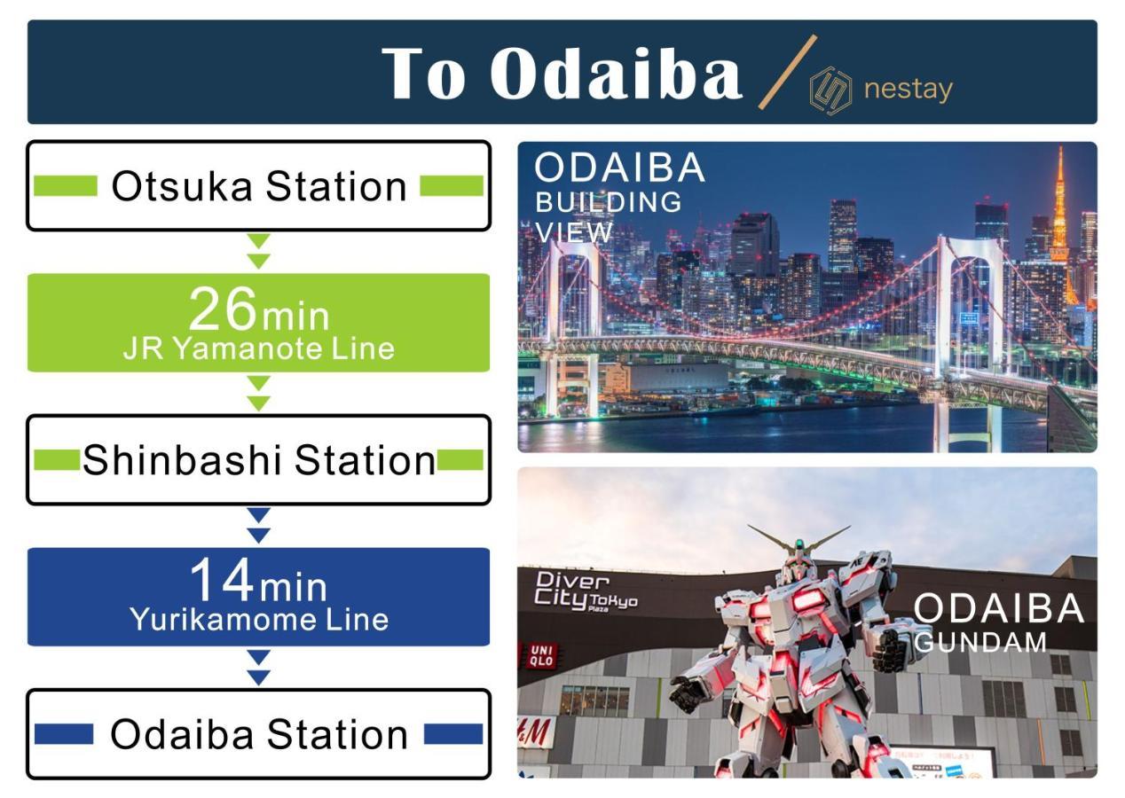 Nestay Inn Tokyo Otsuka 201 エクステリア 写真