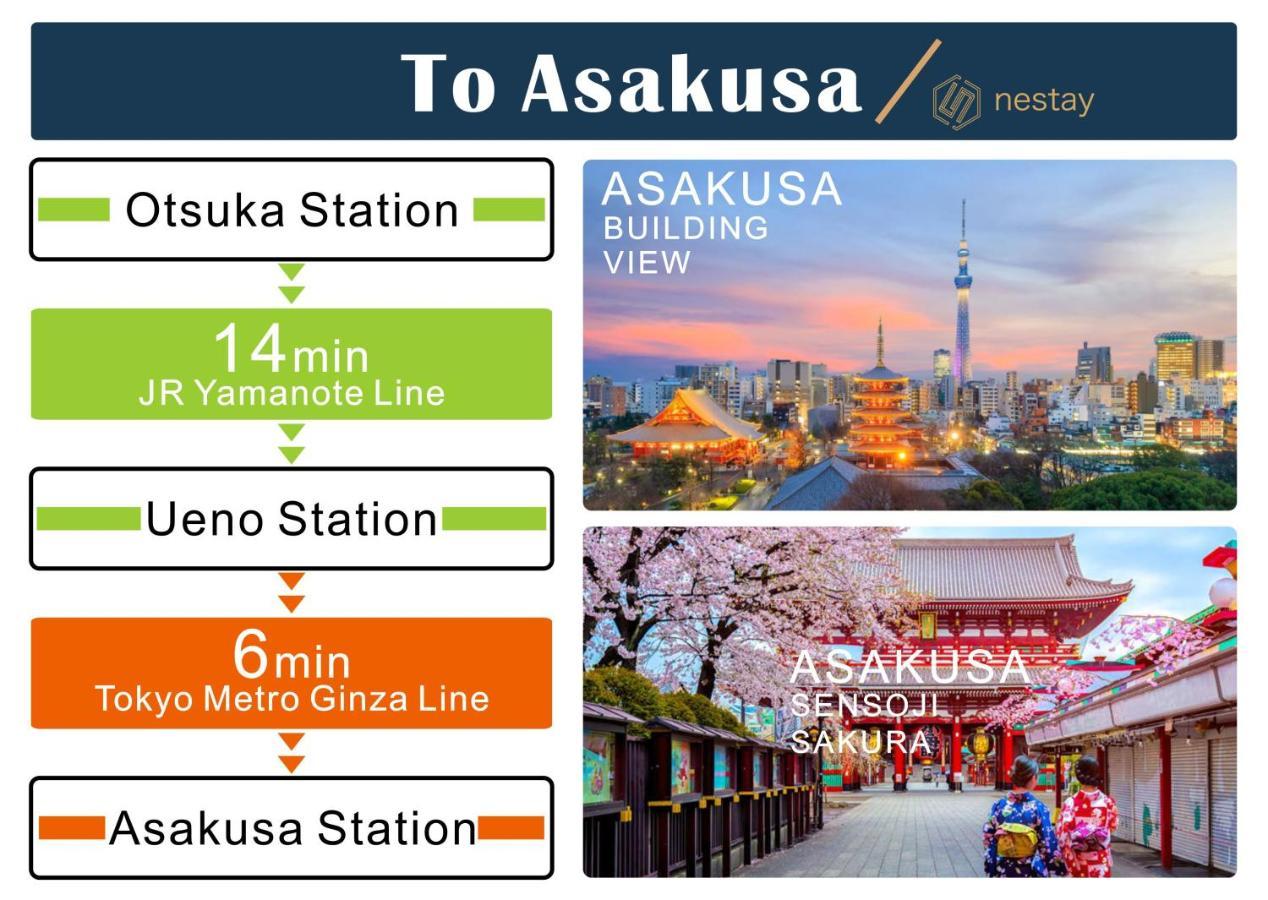 Nestay Inn Tokyo Otsuka 201 エクステリア 写真
